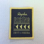 「Rapha Rising 2017」のワッペンが届いた